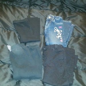 Girls 3T 4 Pants Bundle