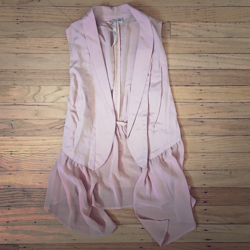 Dusty Pink Vest