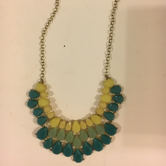 Multi-Color Statement Necklace - Picture 1 of 3