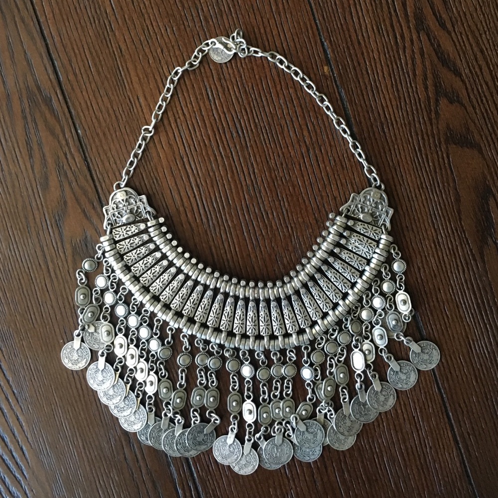 Free People Boho Coin Necklace