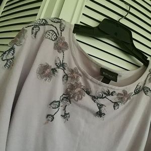 ✨🎉Flash Sale🎉✨ Beaded Sweater 3/4 sleeve