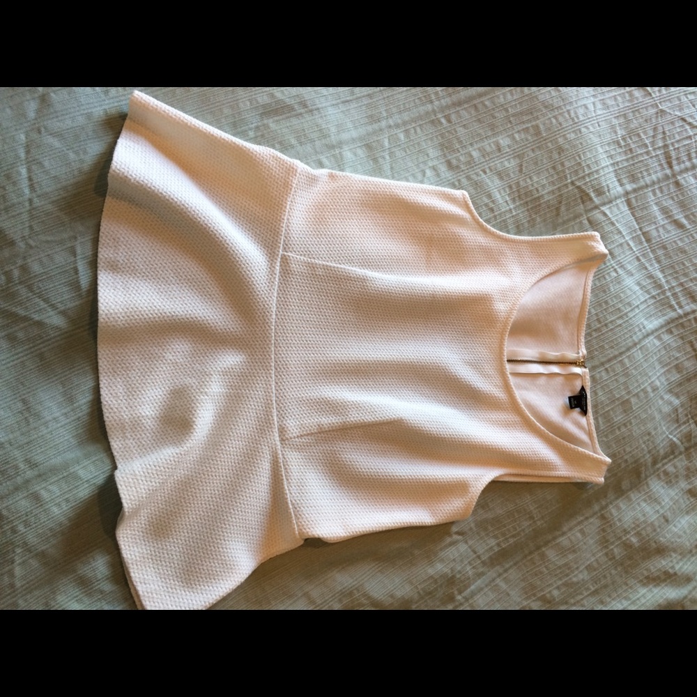 Ann Taylor peplum top GOING TO GW 2mrow