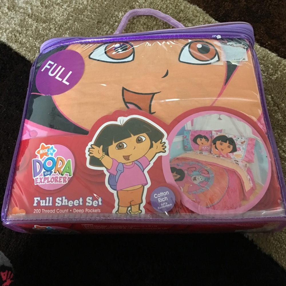 Nick Jr Dora full sheet set