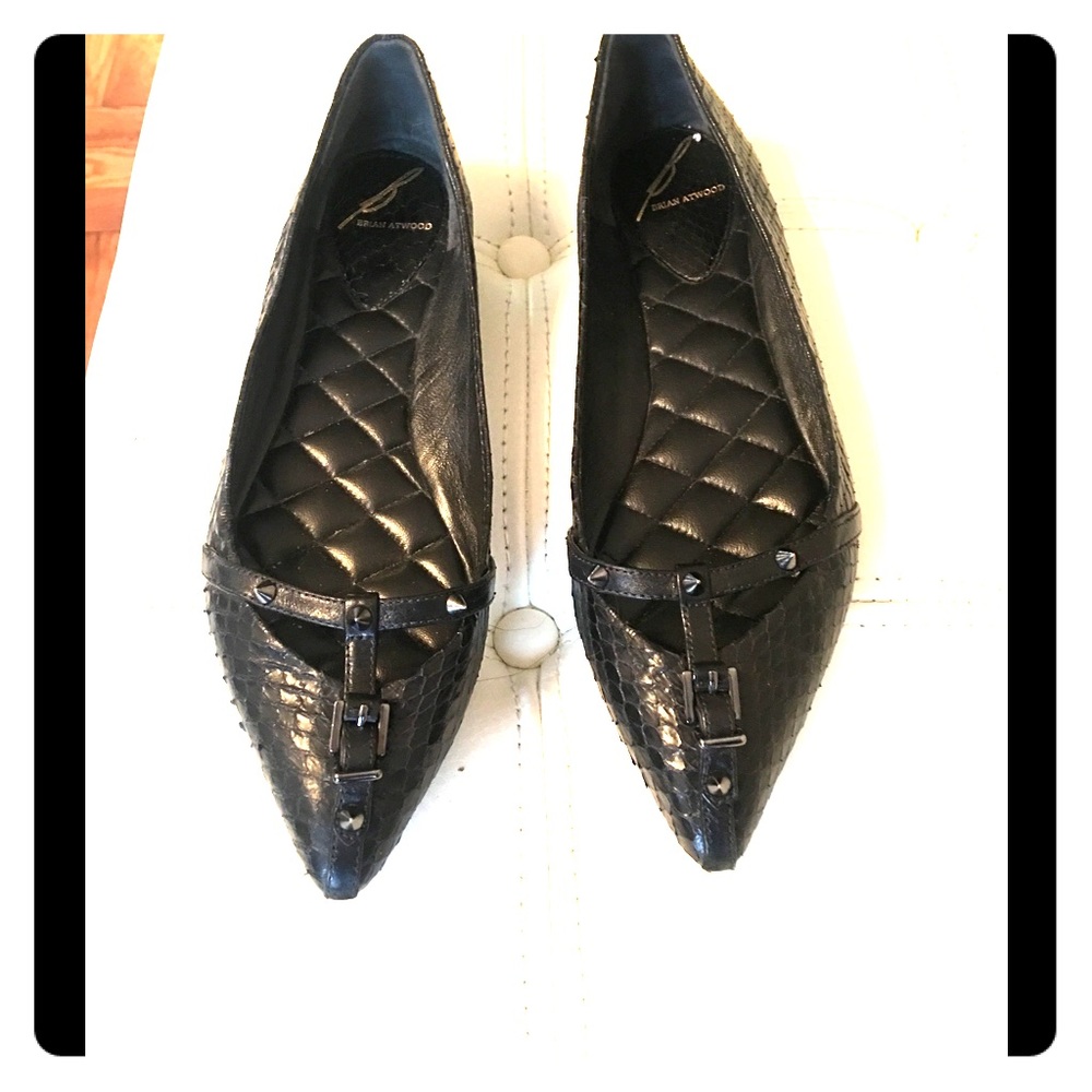 Brian Atwood Vendetta Studded Flats