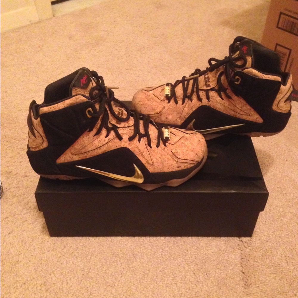 Men Nike Lebron 12 Cork Size 8
