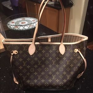 LV Monogram Neverfull MM w/ pouchette