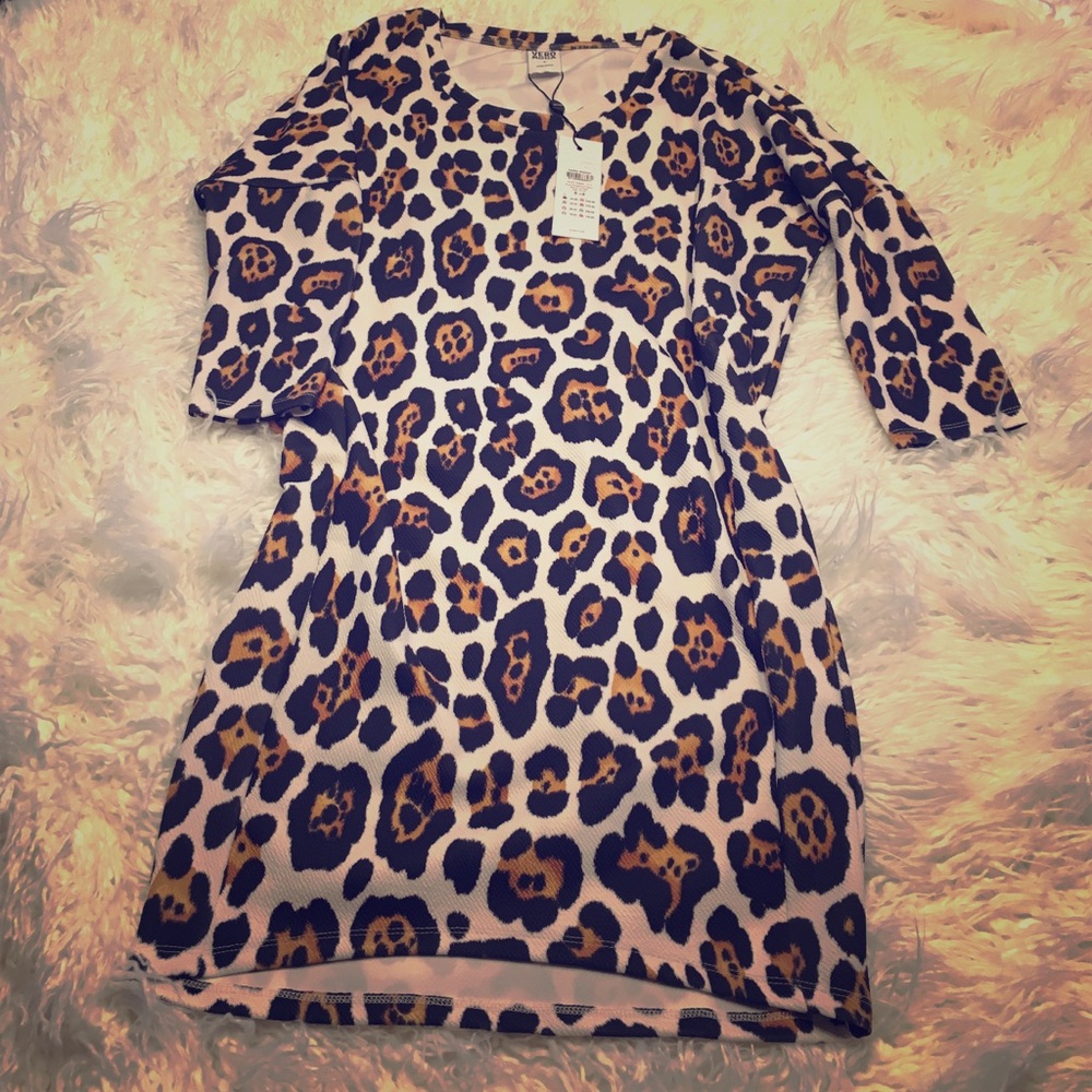 New Leopard dress ASOS