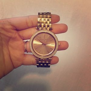 Michael Kors DARCI PAVÉ ROSE GOLD-TONE Watch