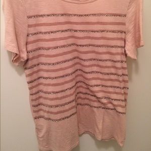 LOFT sequined tee