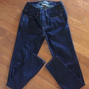 American Eagle skinny/jegging jean