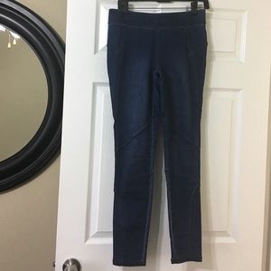 Jean leggings-Moto style