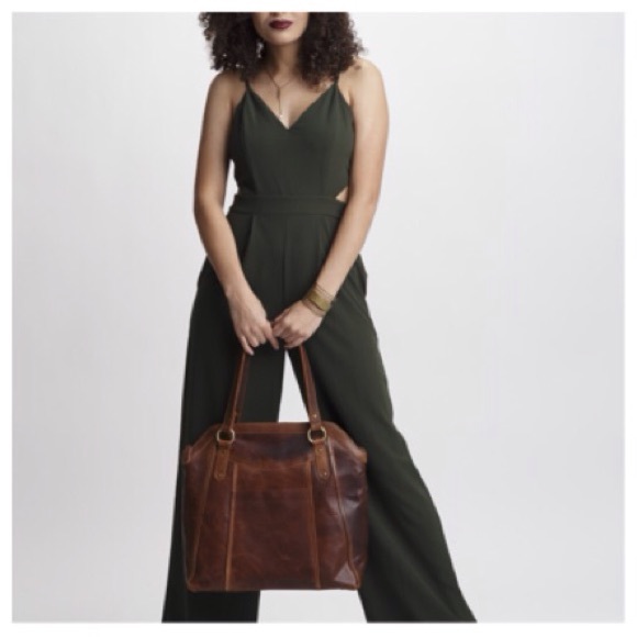 🍃💕JOYN All Leather Crossbody Tote - Picture 4 of 7