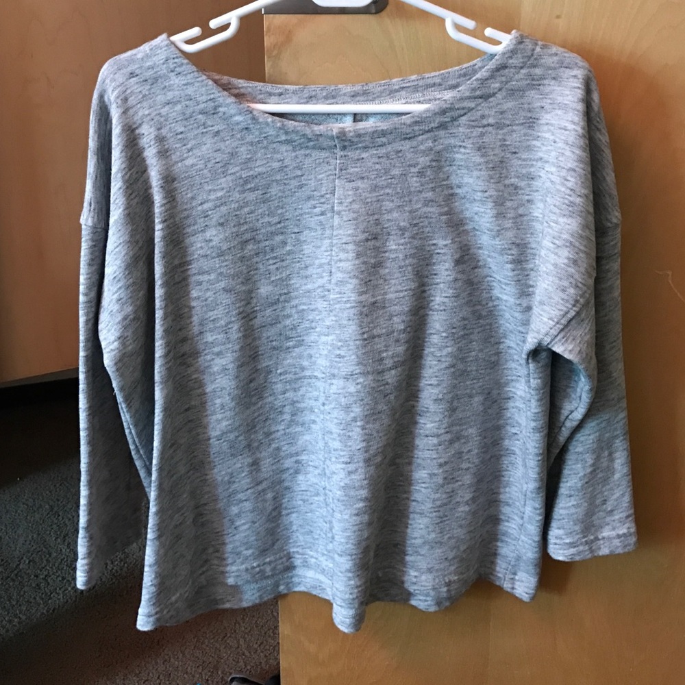 Madewell gray top