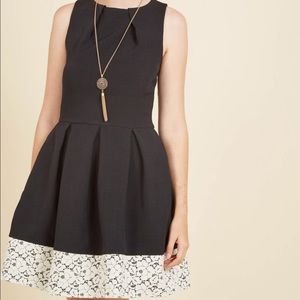 Luck be a lady dress in black
