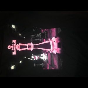 Lebron pink Nike shirt