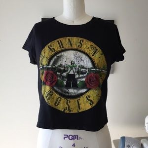 Guns N' Roses Crop Top