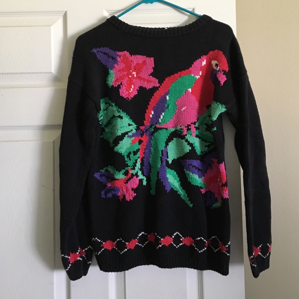 VINTAGE PARROT SWEATER
