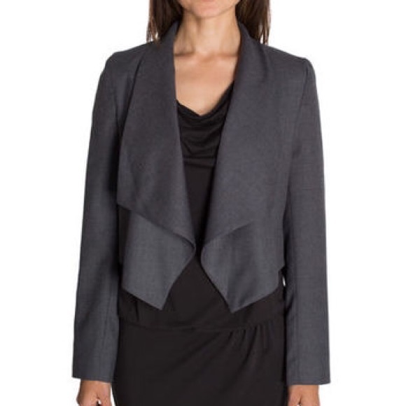 Nicole Bridger 'Loyalty' Draped Cropped Blazer M - Picture 1 of 3