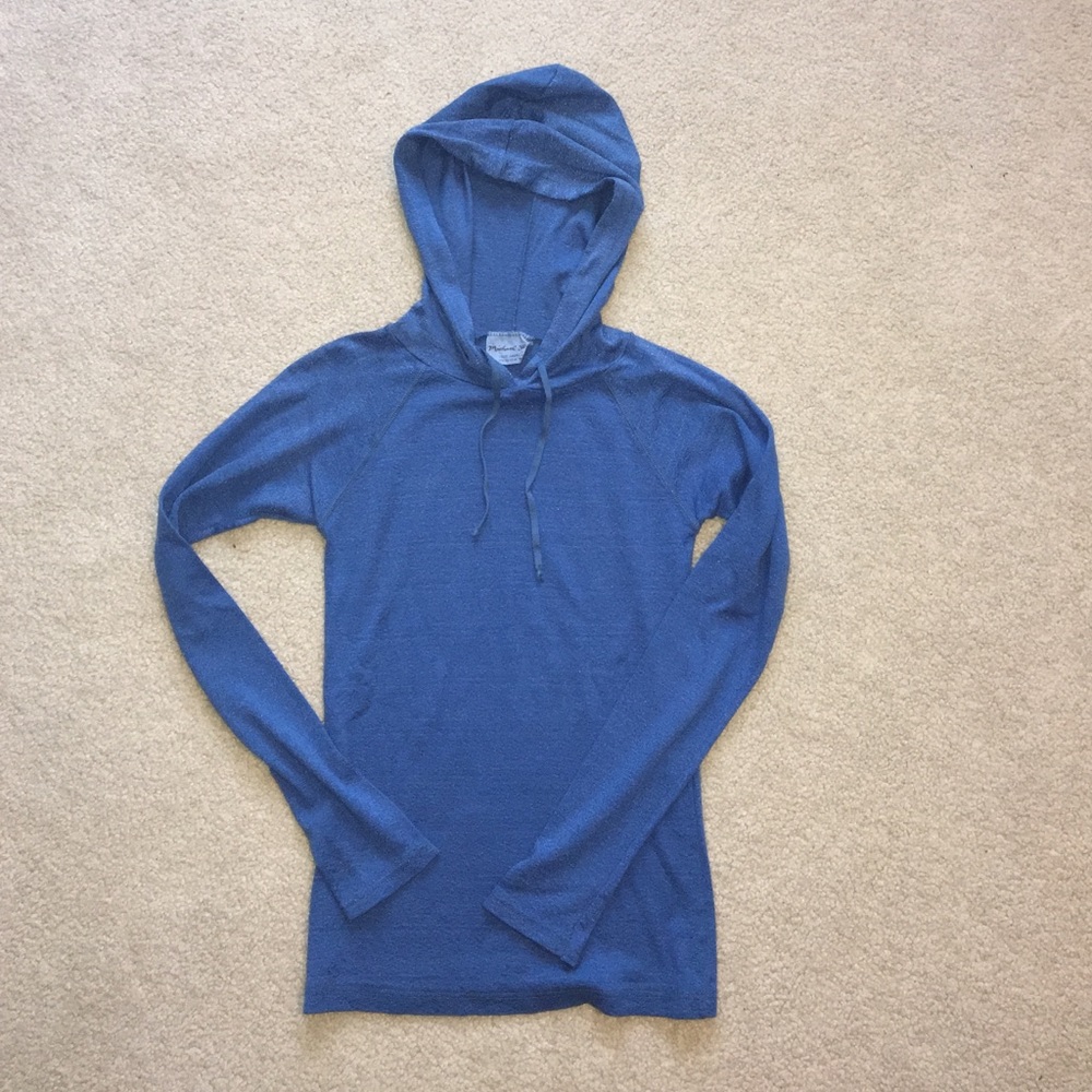 Michael Stars shine hoodie