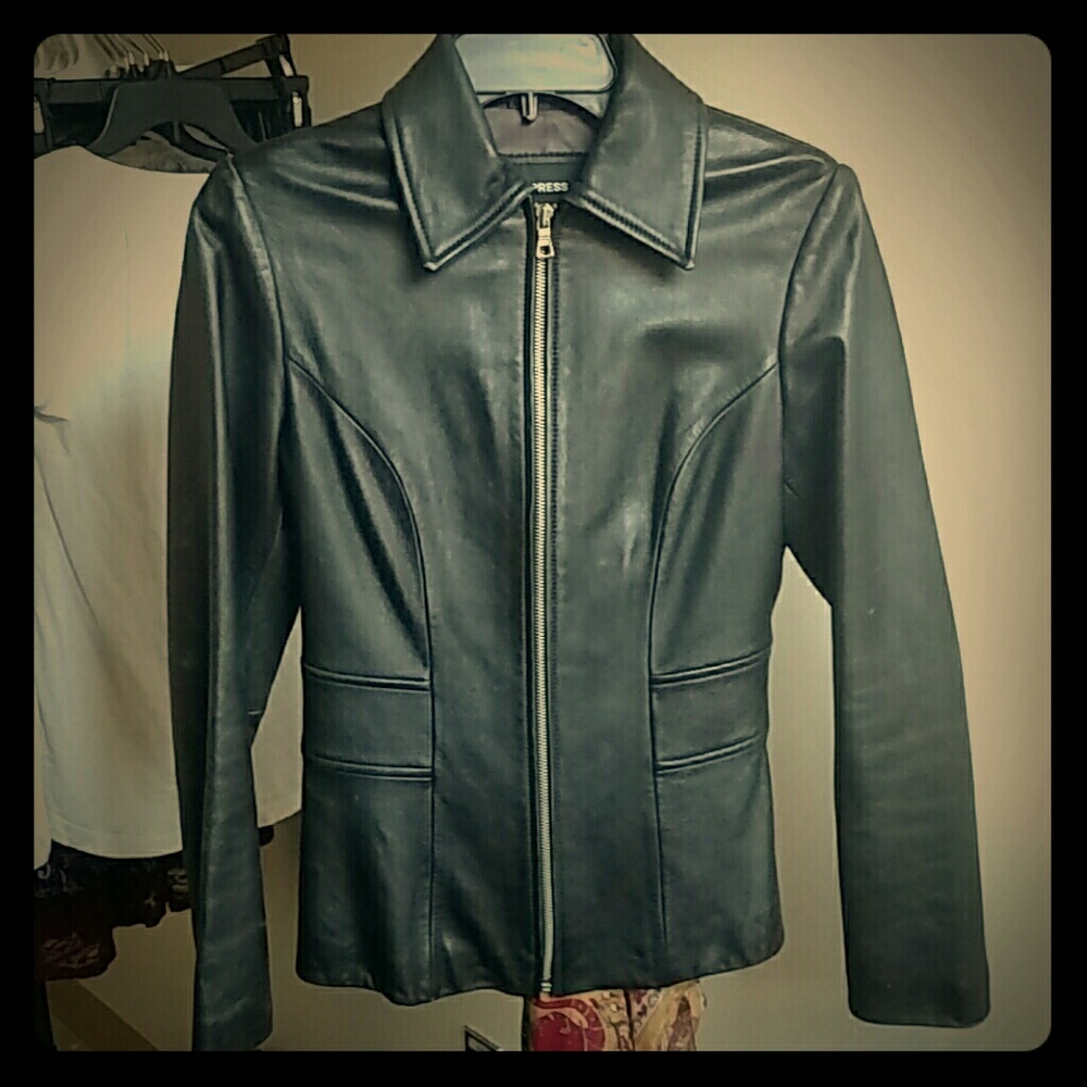 Express Genuine Leather Jacket