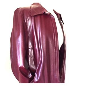 Zara Women's jacket. Size 10. Faux leather.