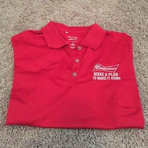 Red Budweiser Polo
