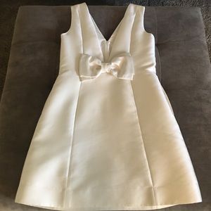 Kate Spade Open Back Bow Dress