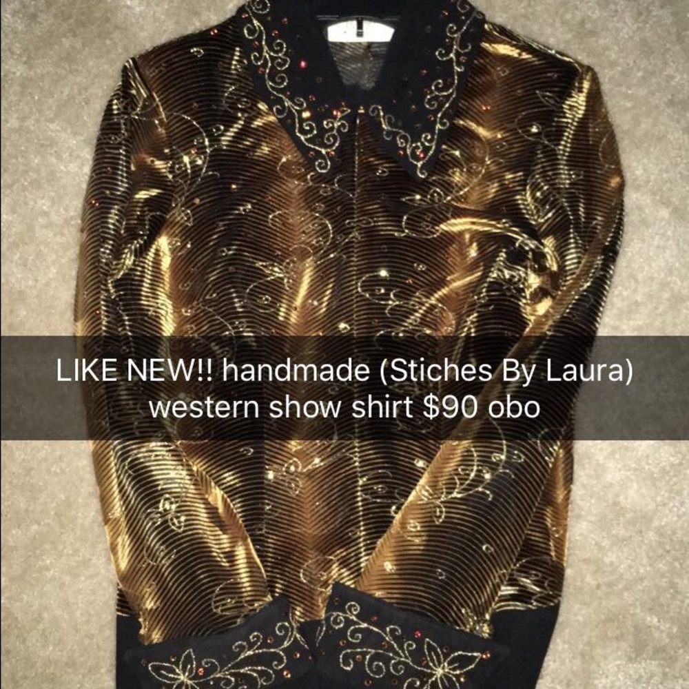 Handmade Western Show Shirt
