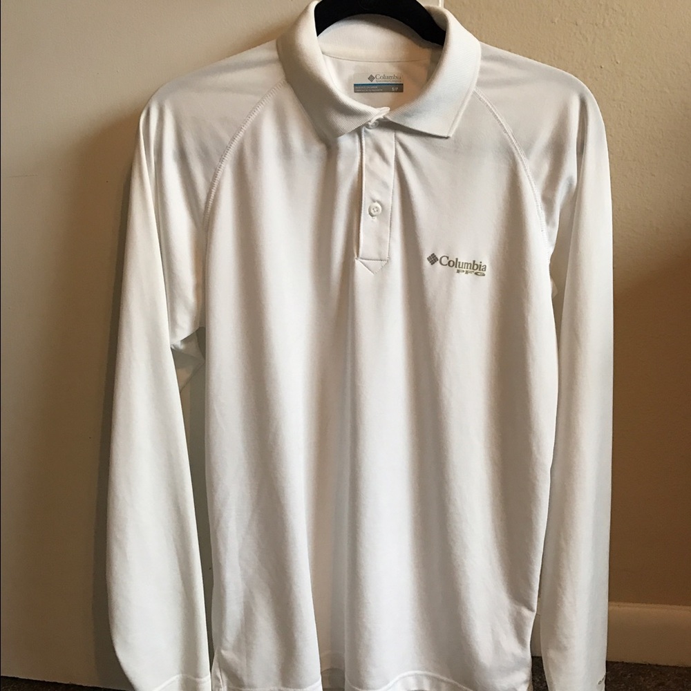 Columbia PFG long sleeve polo.