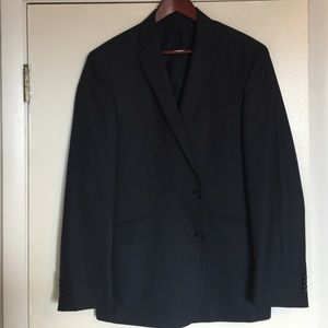 Kenneth Cole Reaction dark blue sport coat 42R