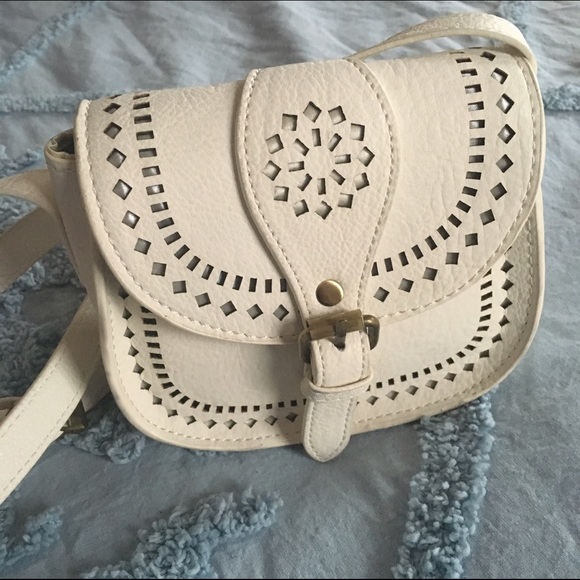 Handbags - White Leather Purse