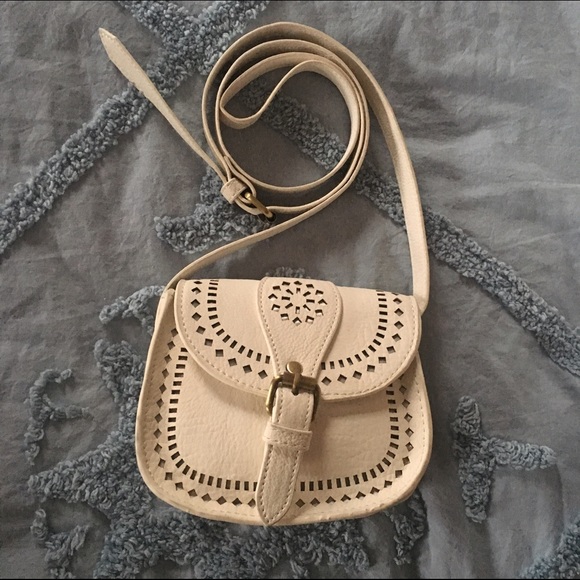 White Leather Purse - Picture 3 of 4