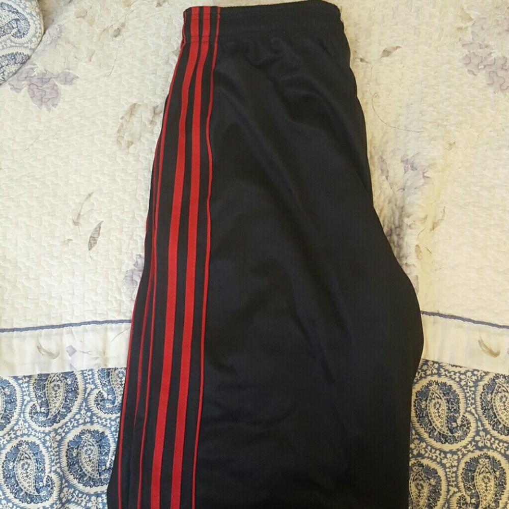 Black and Red Athletic Shorts