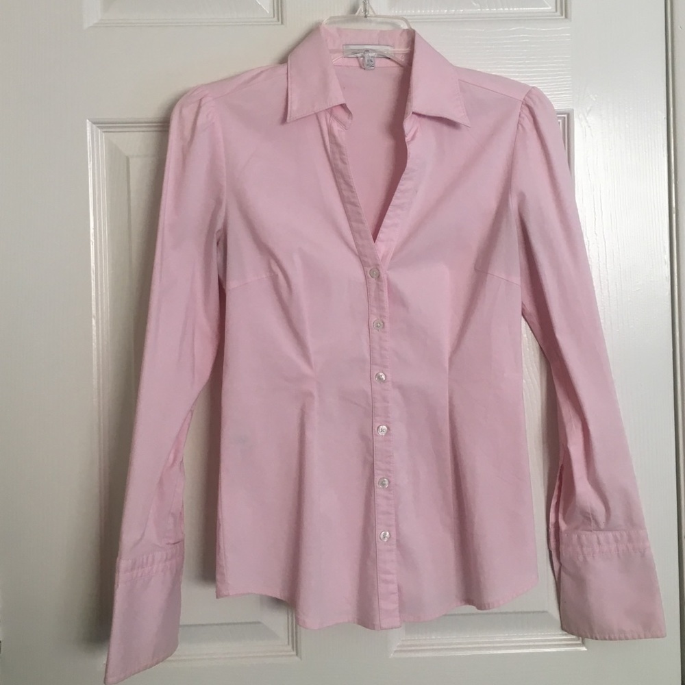 Express Design Studio Fitted Button Down Shirt