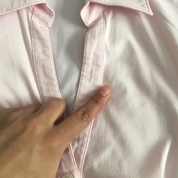 Express Design Studio Fitted Button Down Shirt - Picture 3 of 3