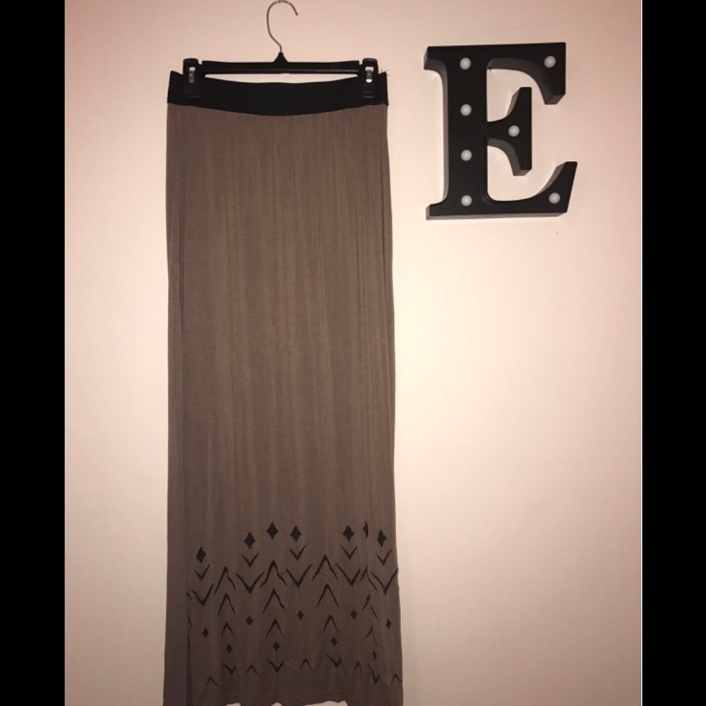 Brown skirt from metro wear