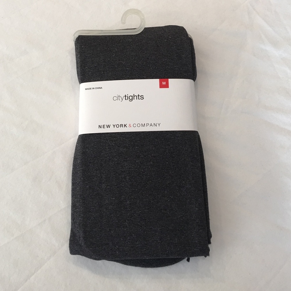New York and Company gray footed tights.