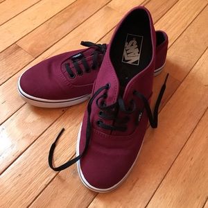 classic maroon vans