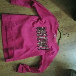 Over sized Juicy couture sweat shirt
