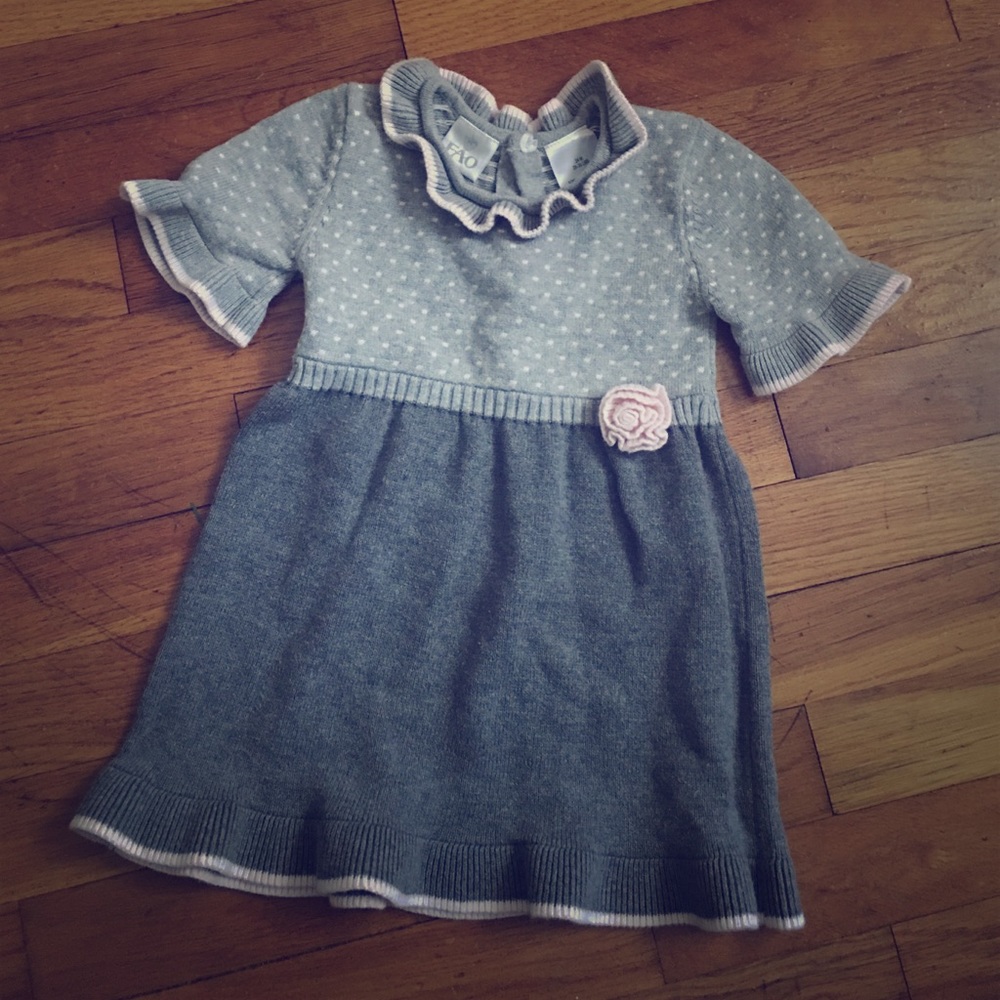 FAO Swartz Sweater Dress