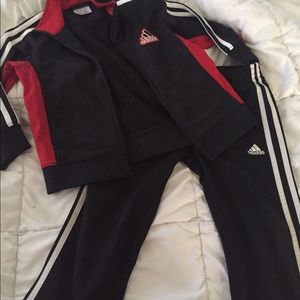 Boys Adidas pants and jacket