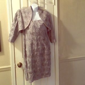 Dress with bolera matching jacket