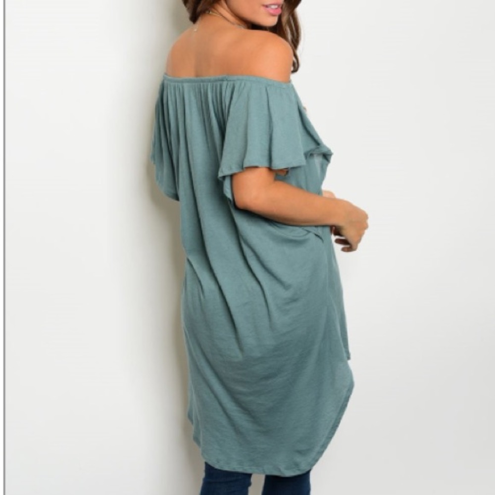 💥1 Left💥Cold Shoulder Tunic - Picture 4 of 4