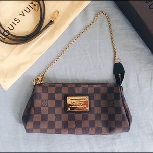 Eva Damier Brown Louis Vuitton Purse