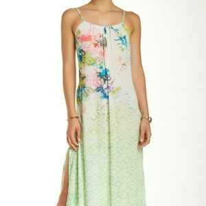 Free people gauze nomad maxi slip dress