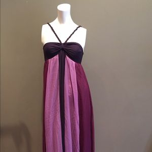 Ella Moss Silk Crepe Maxi Dress