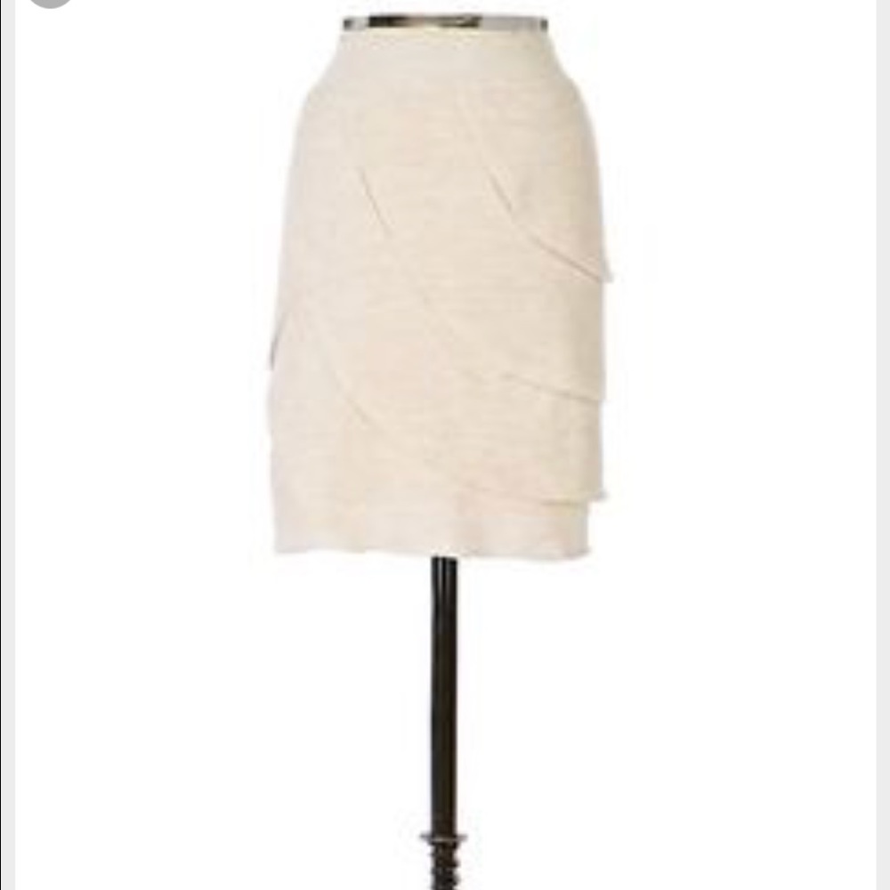 Anthropologie Sweater Tier Skirt by Moth
