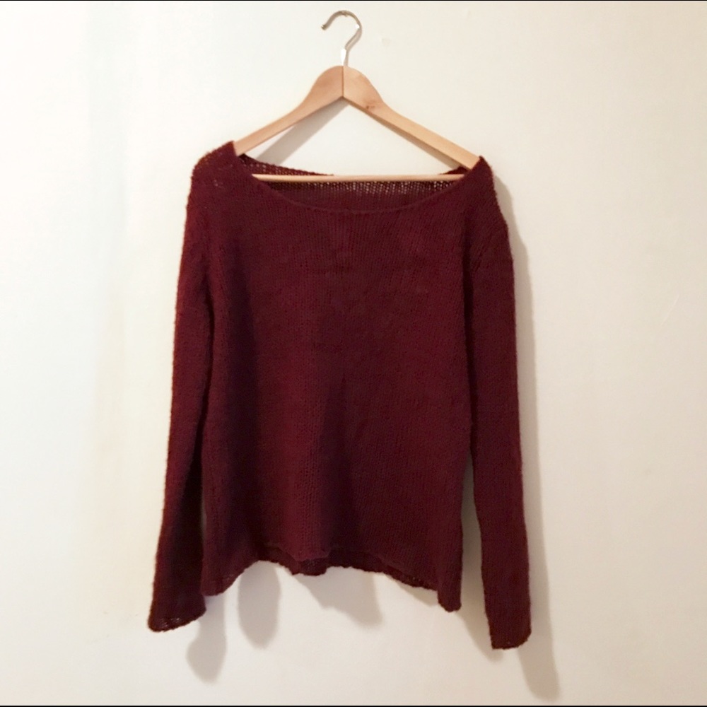 Oversized Knit Sweater