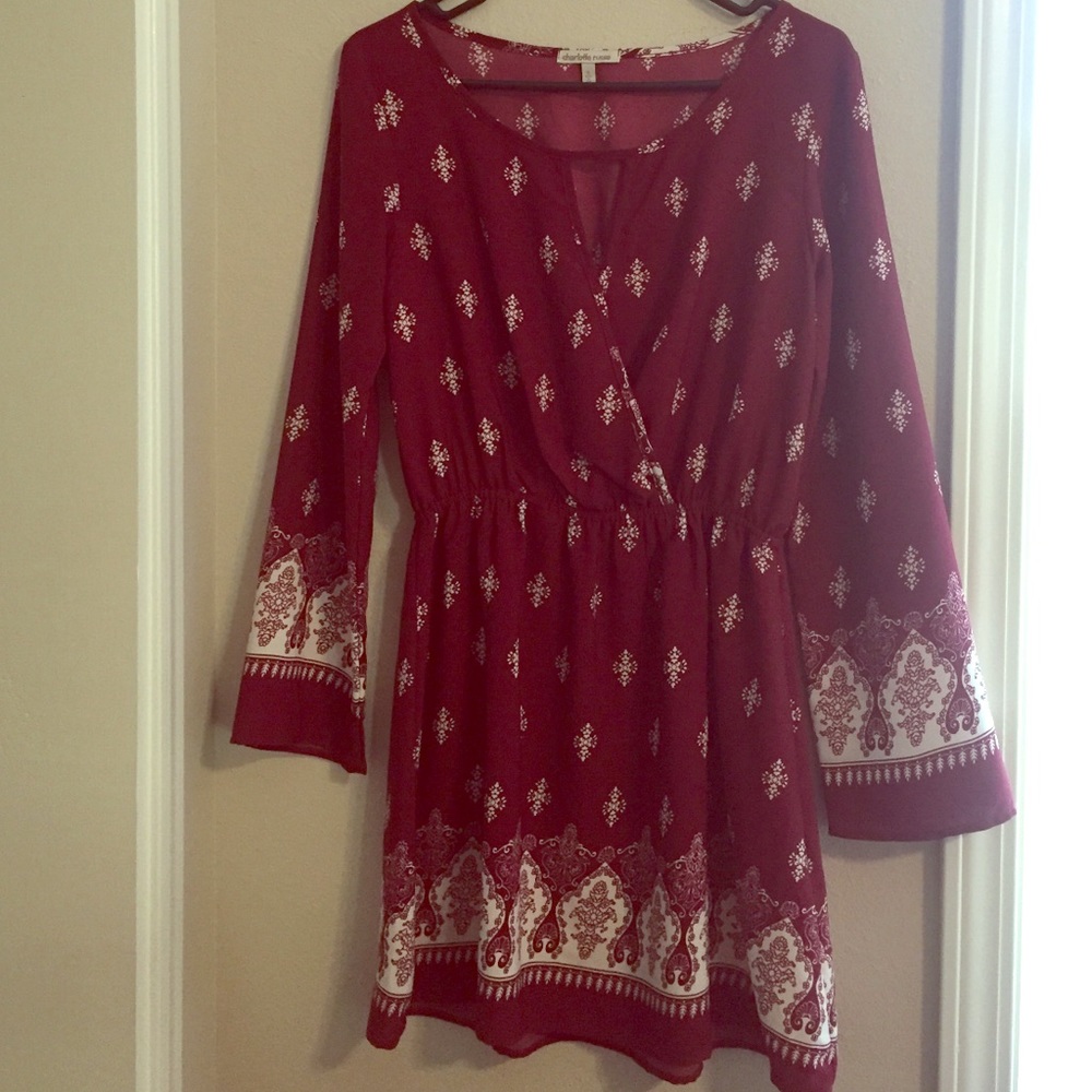 Charlotte Russe Long Sleeve Dress