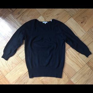 Black Vince cashmere sweater small